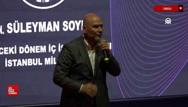 Soylu: Türkiye’nin Recep Tayyip Erdoğan’a 6-8 yıl daha gereksinimi var