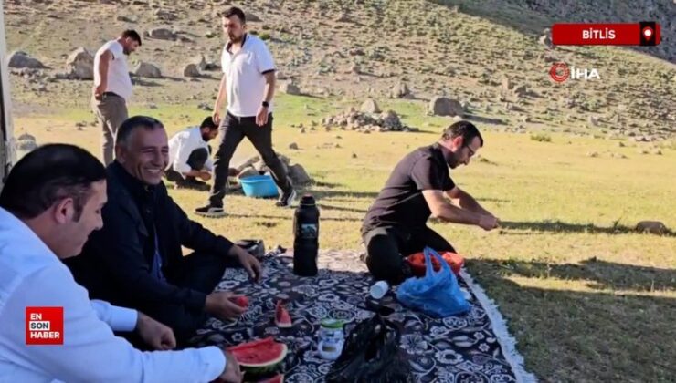 Süphan Dağı piknikçilerin yeni gözdesi oldu