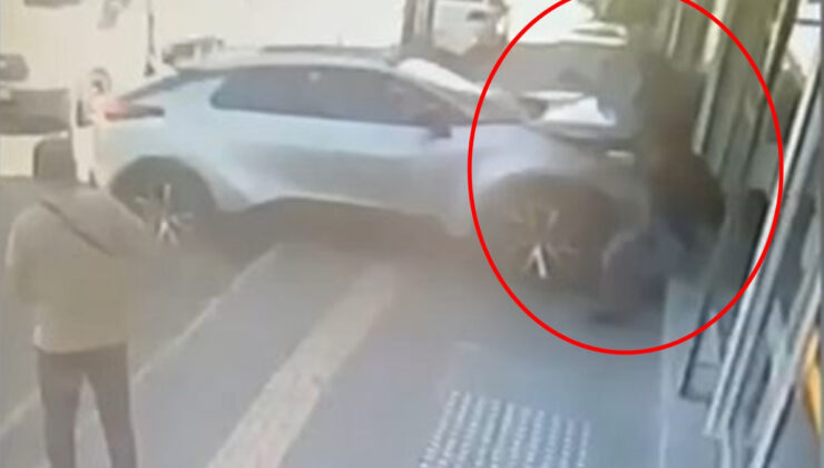 Tunceli’de kaldırıma çıkan cip, bankanın güvenlik görevlisine çarptı