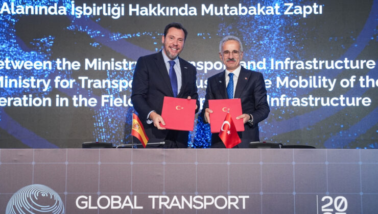 Türkiye ile İspanya ulaştırma ve altyapı alanında iş birliği yaptı