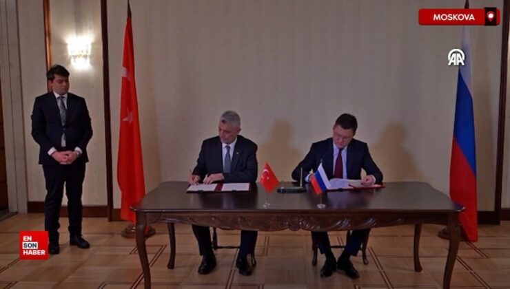 Türkiye ile Rusya ortasında KEK Protokolü imzalandı