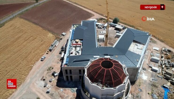 Türkiye’nin en büyük cemevi Nevşehir’de inşa ediliyor