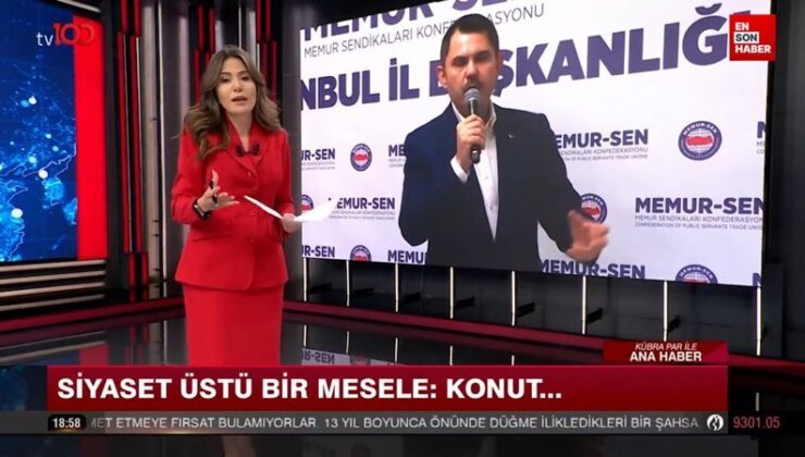 tv100 ana haber spikeri Kübra Par: Konut siyaset üstü bir sıkıntı