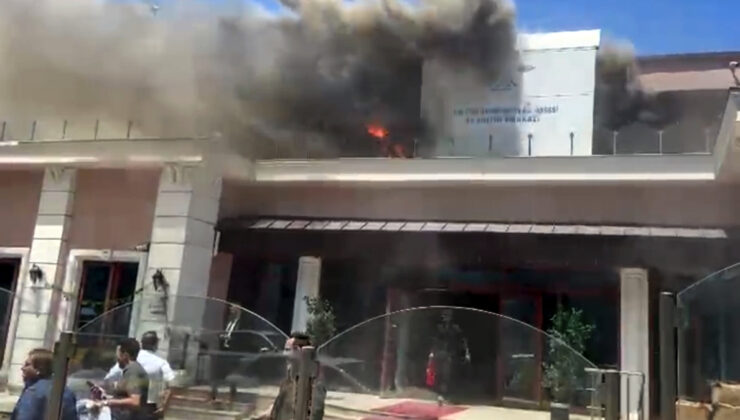 Üsküdar’da toplumsal tesiste yangın