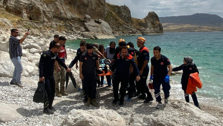 Van’da serinlemek için göle giren genç hayatını kaybetti