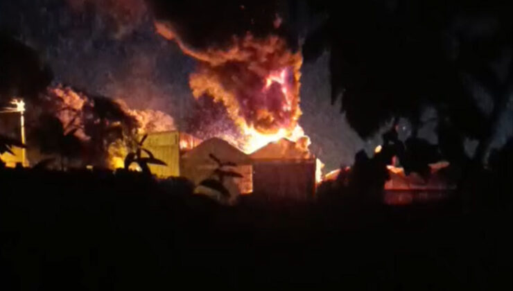 Yalova’da tarım işletmesinde yangın: 1 itfaiye eri yaralandı