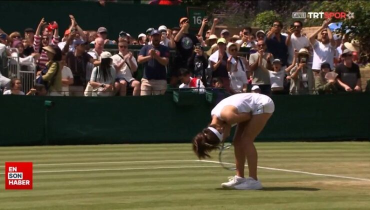 Zeynep Sönmez, Wimbledon’da 3. tipe çıktı