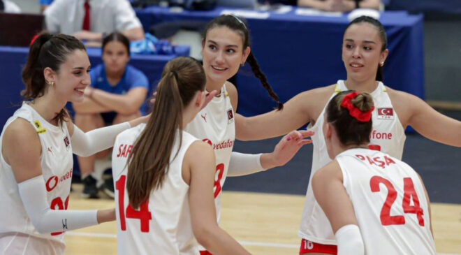 22 Yaş Altı Bayan Ulusal Voleybol Grubu, Avrupa Şampiyonası’na katılıyor
