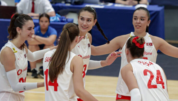 22 Yaş Altı Bayan Ulusal Voleybol Grubu, Avrupa Şampiyonası’na katılıyor