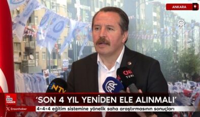 4+4+4 eğitim sistemine yönelik saha araştırmasının sonuçları