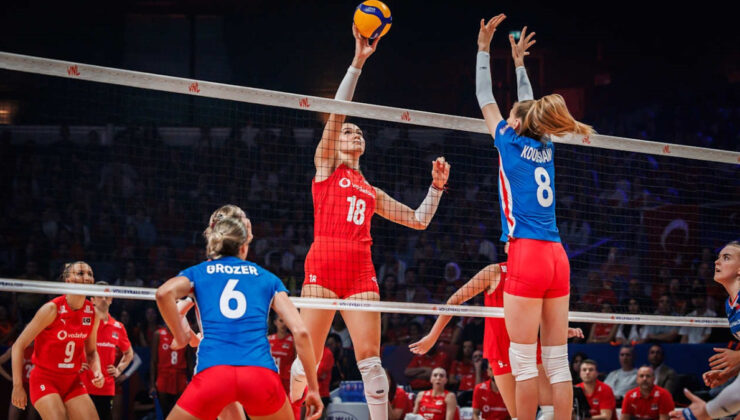 A Ulusal Bayan Voleybol Kadrosu, Çekya’ya mağlup oldu