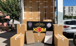 Adana’da kaçak sigara operasyonu: 17 milyon TL kıymetinde