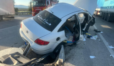 Afyonkarahisar’da bir haftalık evli üsteğmen kazada öldü