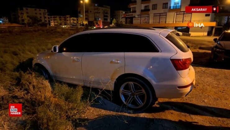 Aksaray’da polisin “dur” ihtarına uymadı