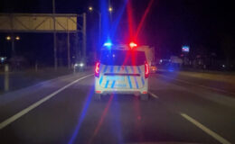 Aksaray’da polisten kaçan alkollü şoför kaza yapınca yakalandı