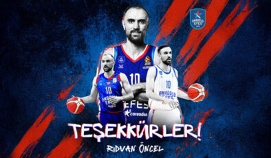 Anadolu Efes, Rıdvan Öncel ile yolları ayırdı