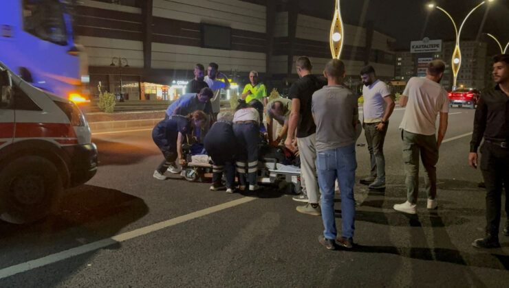 Ankara’da yolun karşısına geçmeye çalışan yayaya minibüs çarptı