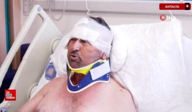 Antalya’da aslan saldırısına uğrayan adamın sıhhat durumu hakkında açıklama