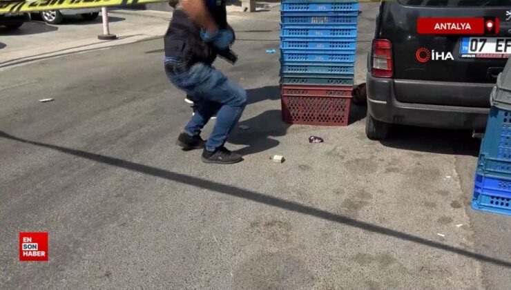 Antalya’da fırın çalışanını bacağından vurdu