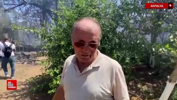 Antalya’da meskeni yanan adam: Yangın konuta sıçradı, konutta annem vardı