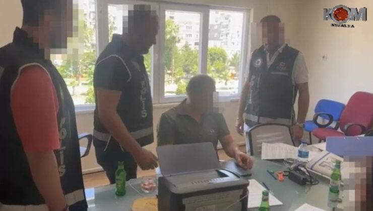 Antalya’da rüşvet operasyonu: 2’si müfettiş 3 kişi tutuklandı