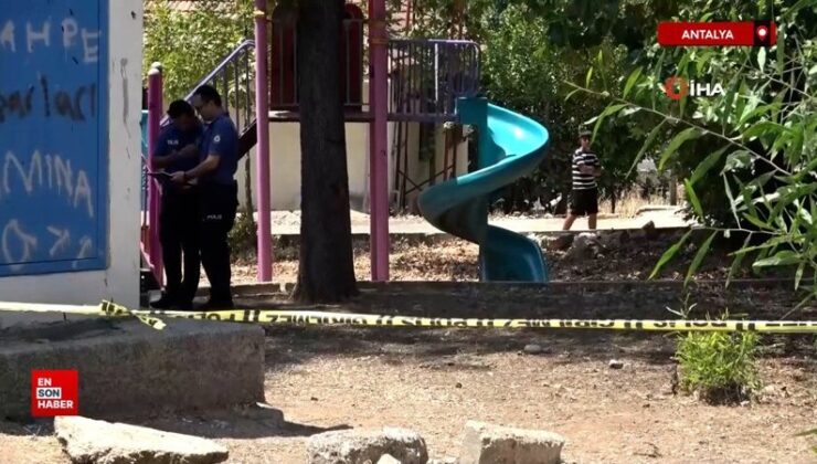 Antalya’da tartıştığı kişiyi bacağından vurup başında bekledi