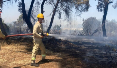 Antalya’daki orman yangını denetim altında