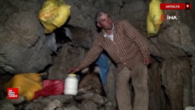 Antalya’nın Toros dağlarındaki doğal buzdolabı