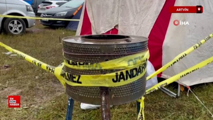 Artvin’de çadırda dumandan zehirlenen polis memuru hayatını kaybetti