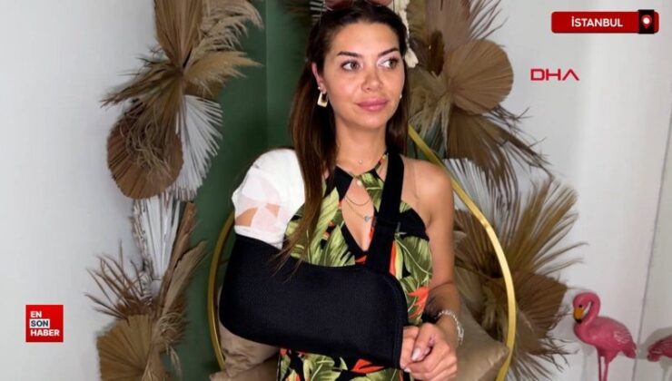 Avcılar’da tamirhane önündeki motor yağı nedeniyle kayıp yaralandı