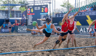 Avrupa Plaj Hentbolu Şampiyonası’nda Türkiye, Norveç’e mağlup oldu