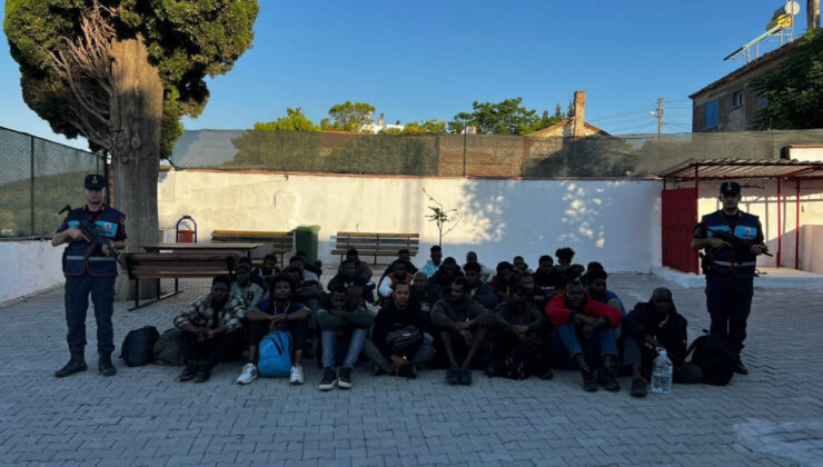 Aydın’da sistemsiz göç ile uğraş: Araç içinde 31 kişi yakalandı