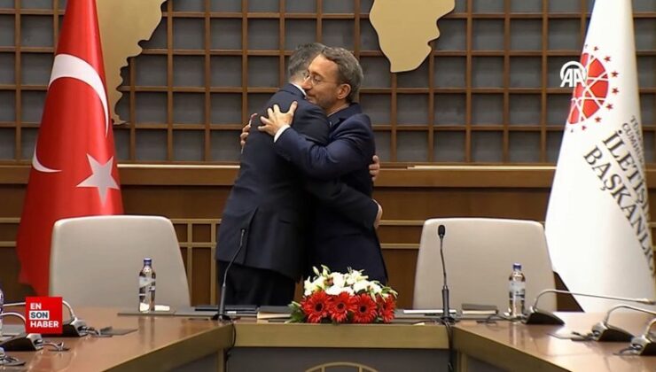 Bağlantı Başkanlığı’nda dönem teslim merasimi