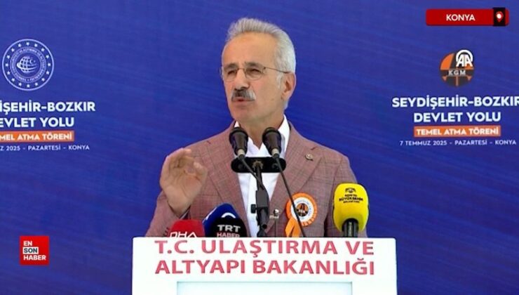 Bakan Uraloğlu: 77 ilimizi bölünmüş yollarla birbirine kavuşturduk