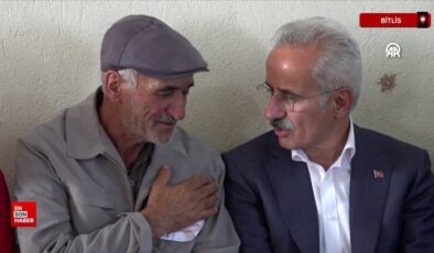 Bakan Uraloğlu, şehit Yeşildemir’in ailesine taziye ziyaretinde bulundu