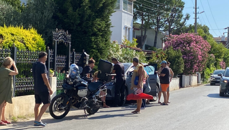 Balıkesir’de alkollü bayan şoför, aracıyla bahçe duvarına çarparak durabildi