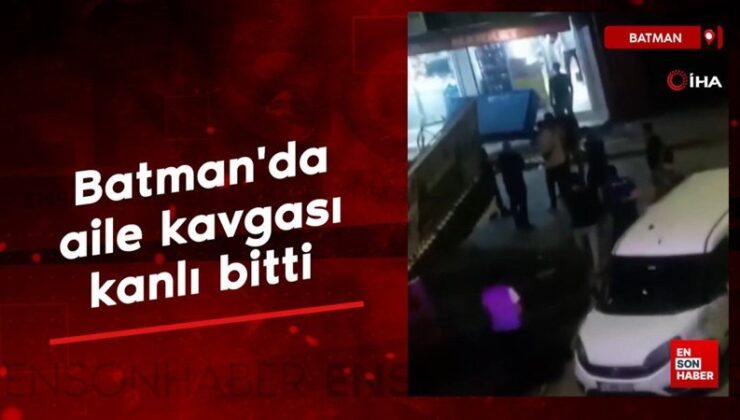 Batman’da aile hengamesi kanlı bitti