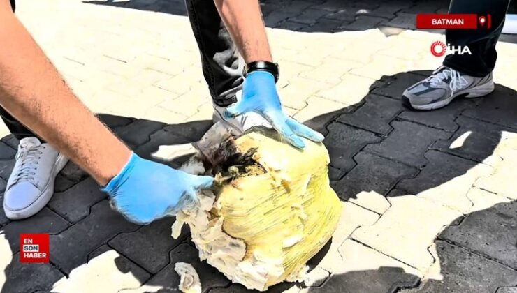 Batman’da işkembe görünümlü zula grupları şaşırttı