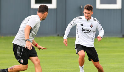 Beşiktaş, ST Pölten maçı öncesi son egzersizi yaptı