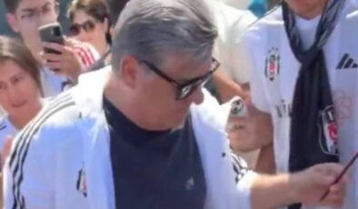 Beşiktaş taraftarının Serdal Adalı’ya sevinç gösterisi şaşkına çevirdi