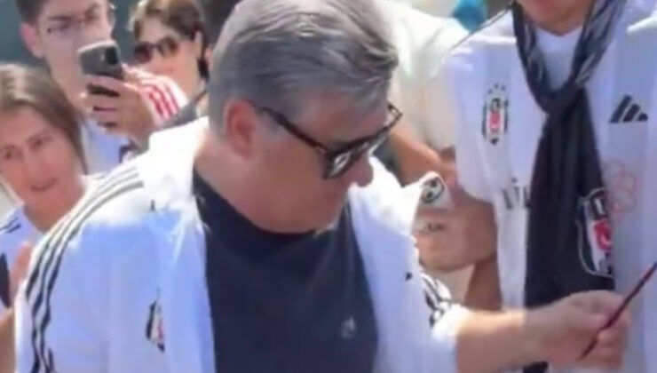 Beşiktaş taraftarının Serdal Adalı’ya sevinç gösterisi şaşkına çevirdi