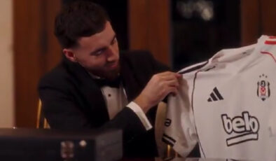 Beşiktaş’tan Orkun Kökçü’ye özel görüntü