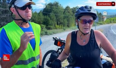 Bisikletle dünya çeşidine çıkan Yeni Zelandalı çift Türkiye’yi pedallıyor