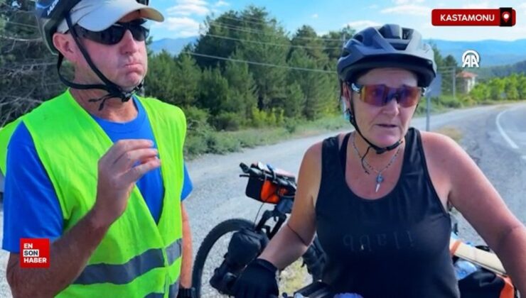 Bisikletle dünya çeşidine çıkan Yeni Zelandalı çift Türkiye’yi pedallıyor