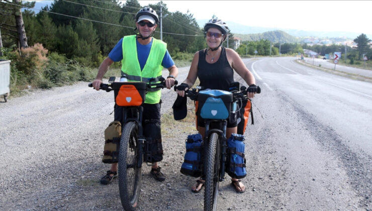Bisikletle dünyayı gezen Yeni Zelandalı çift: Türkiye misafirperverliğin tarifi
