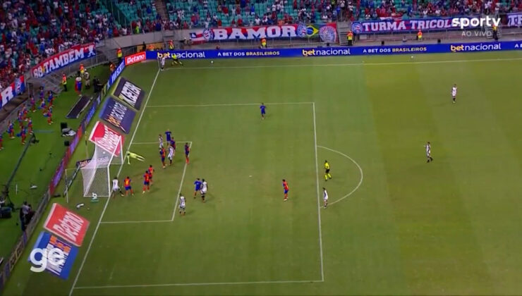 Brezilyalı futbolcu Hulk’un kornerden attığı enfes gol