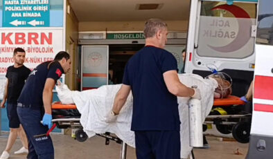 Bursa’da 3 katlı apartmanın sahibi, bina inşaatında iskeleden düştü