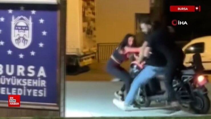 Bursa’da alkollü kız ortalığı birbirine kattı