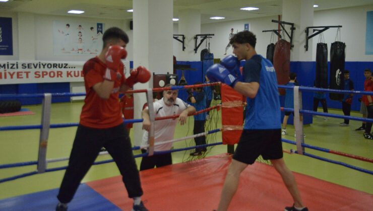 Bursa’da çocuklar ve gençler, Emniyet Boks Kulübünün ringinden dünyaya açılıyor