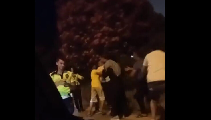 Bursa’da ehliyetsiz şoförün babası ile trafik polisleri ortasında arbede yaşandı